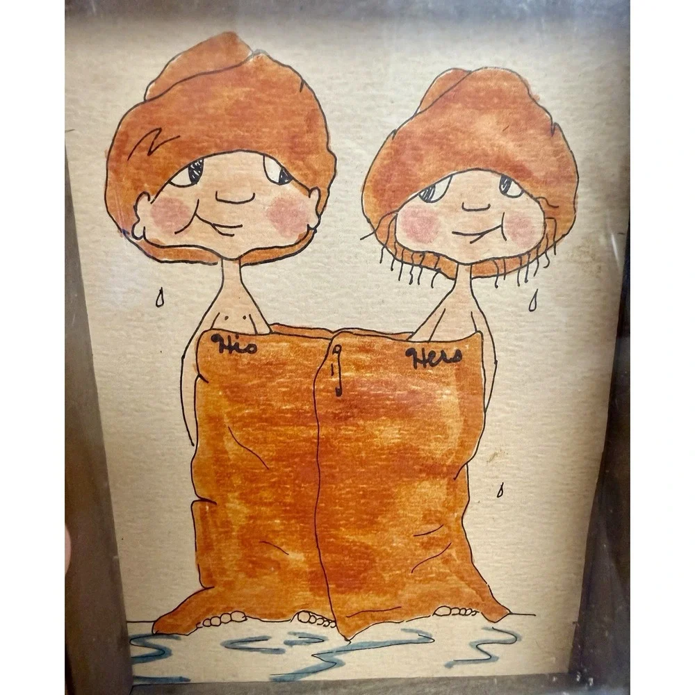Handmade charming vintage